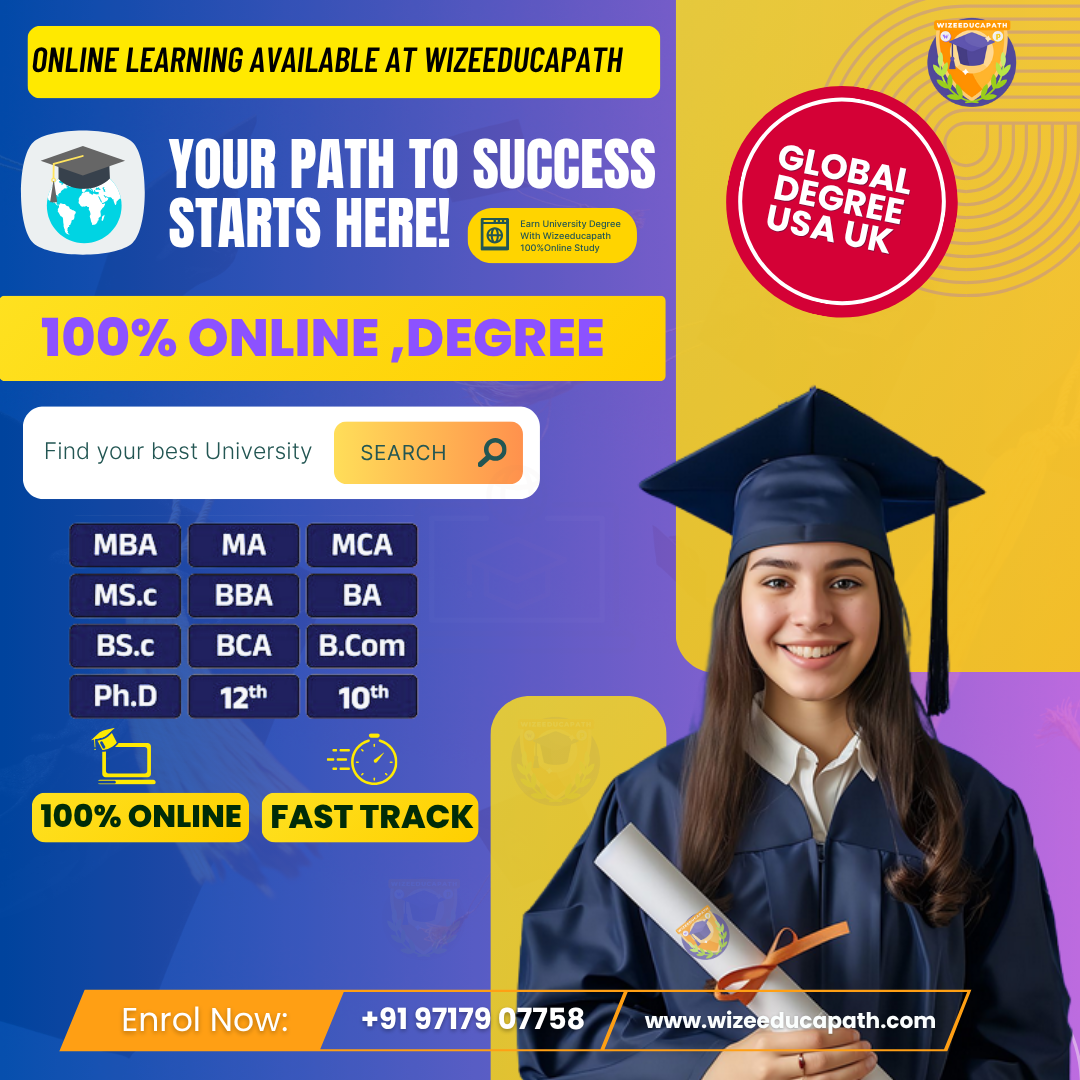 Online Degree In India Dubai Uk Usa Nepal Kerala